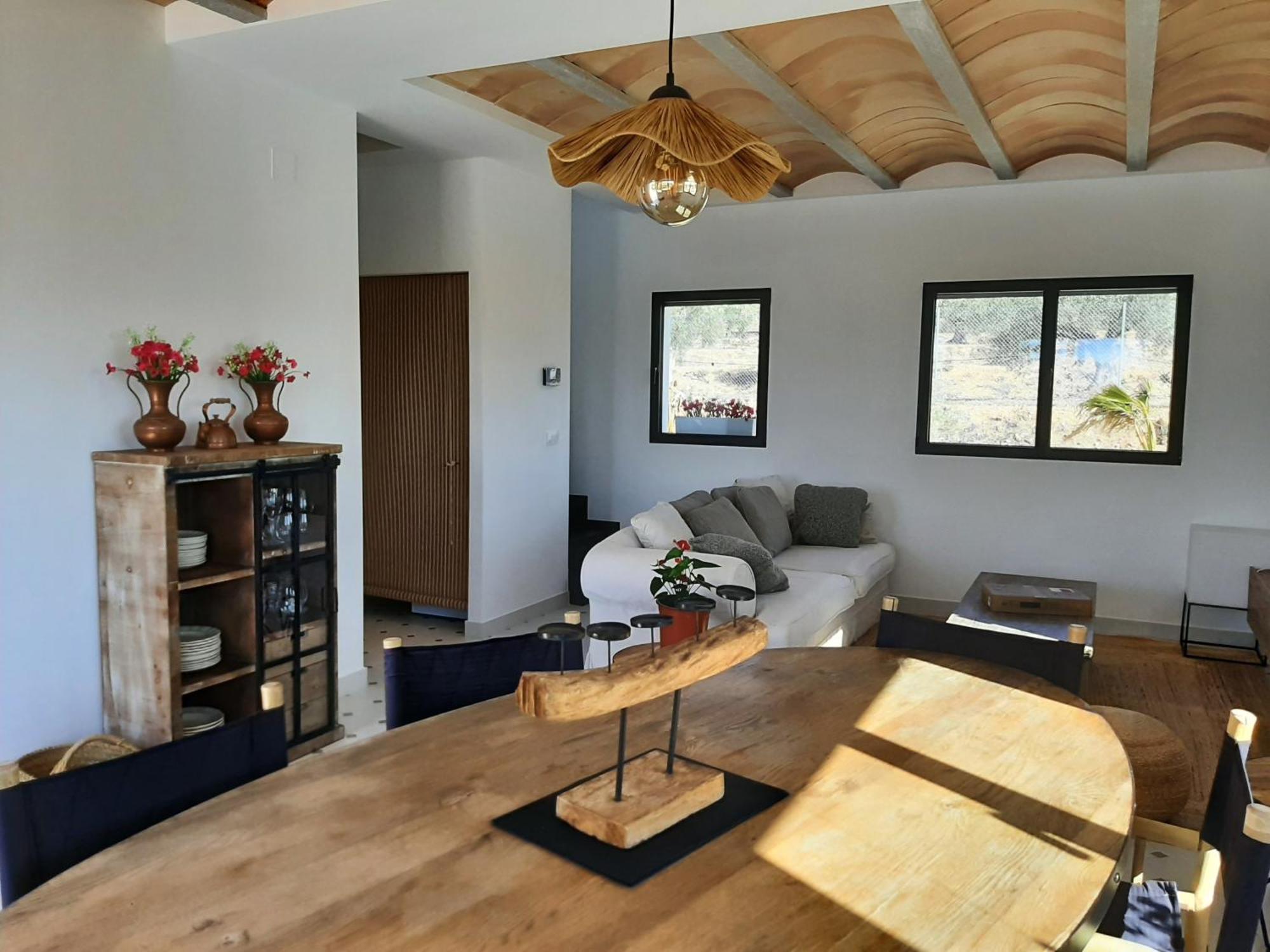 Casita Del Embalse Con Encanto Biar Eksteriør bilde