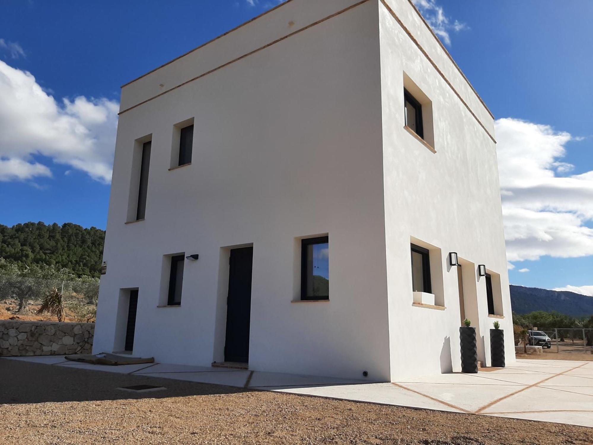 Casita Del Embalse Con Encanto Biar Eksteriør bilde