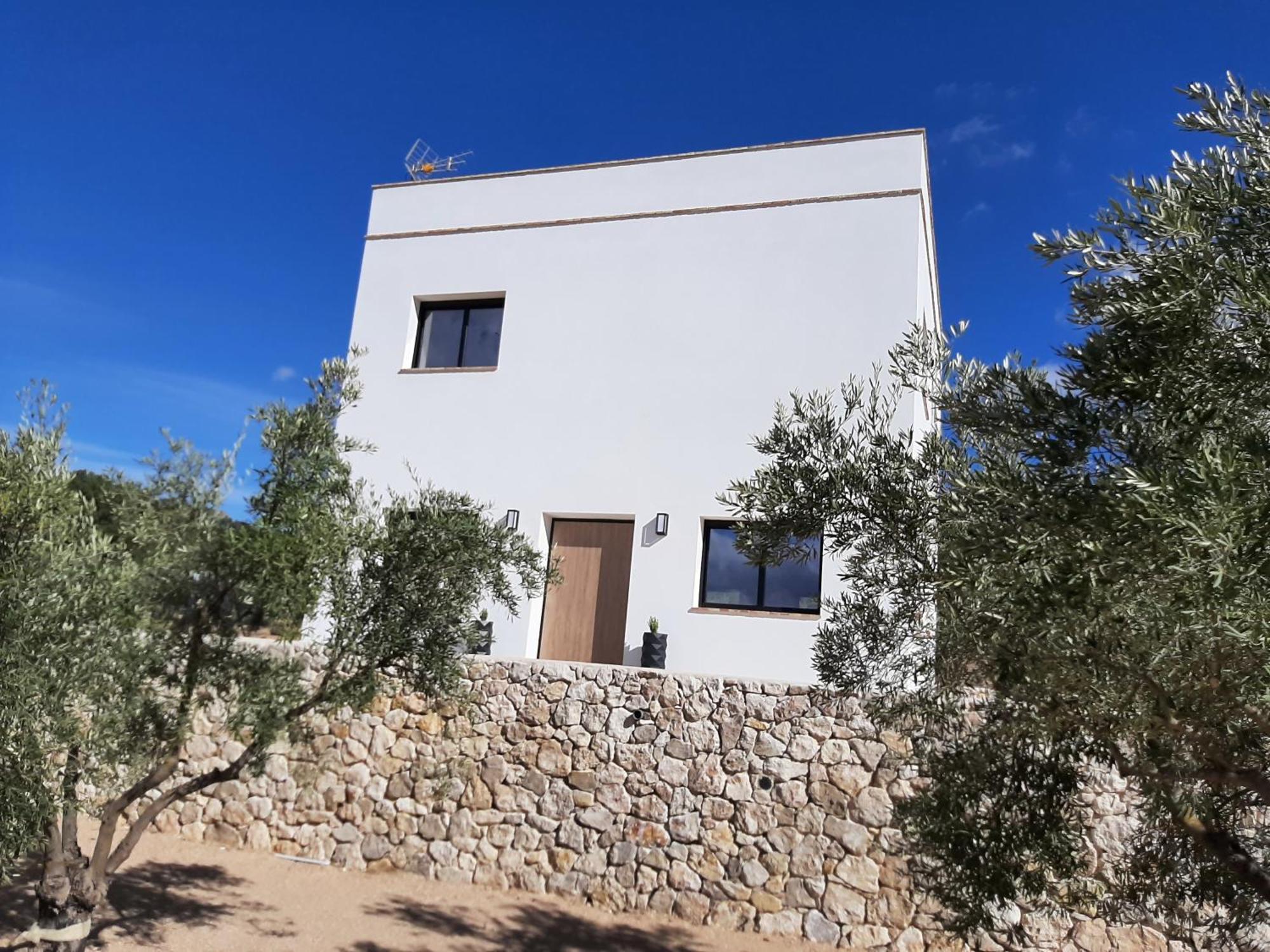 Casita Del Embalse Con Encanto Biar Eksteriør bilde
